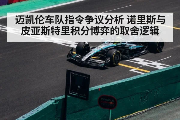 迈凯伦车队指令争议分析 诺里斯与皮亚斯特里积分博弈的取舍逻辑